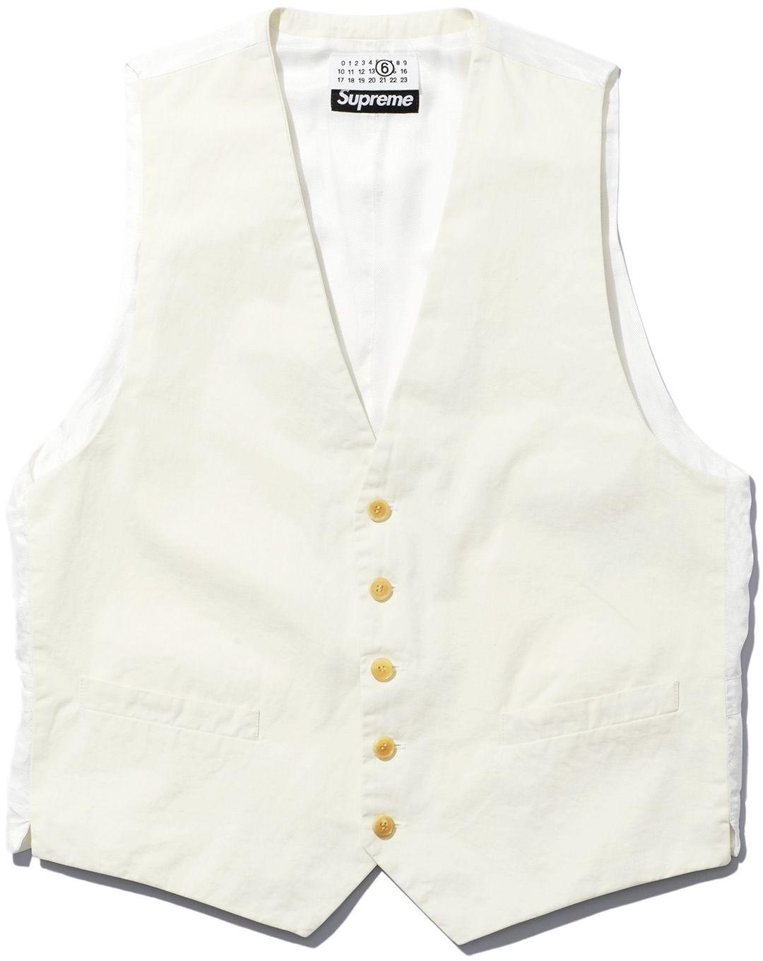 Supreme®/MM6 Maison Margiela Washed Cotton Suit Vest view 5